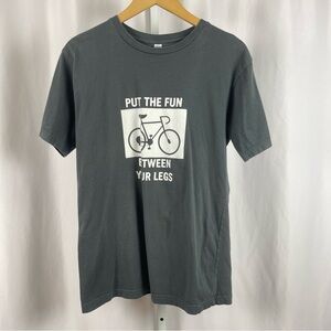 Royal Apparel Large Bike Biking Naughty Dirty Funny Humor Graphic Tee Shirt Gift